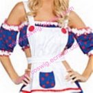 bleaterfull blue and red Maid Costume (101)
