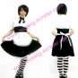 lovely black and white Maid Costume (110)