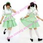 Attractive Unique green Maid Costume (113)