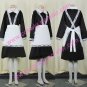 Sweet Black lolity cosplay Maid Costume (127)