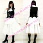 long white and black lolita Maid Costume (128)