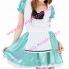 Lovely blue Satin Maid dress(129)