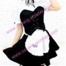 Sweet black and white lolita Maid Costume (133)