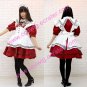 Sweet Red with white apron Maid Costume (142)