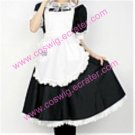 Lovely black cosplay Maid Costume (144)