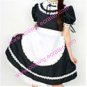Lovely blcak cosplay Maid Costume (150)