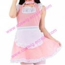 sexy pink and black Maid Costume (151)