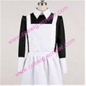 long black cosplay Maid Costume (155)