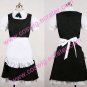 lovely white and black cosplay Maid Costume (156)