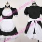 Beautiful black lolita cosplay Maid Costume (160)