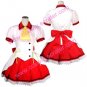 Red and white cosplay Maid Costume (170)