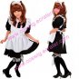 Sweet black cosplay Maid Costume (Akagawa)