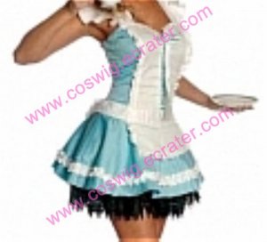 Sexy blue cosplay Maid Costume (Angela)