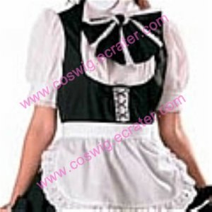 Sweet black cosplay Maid Costume (Carol)