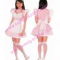 Sweet pink cosplay Maid Costume (Cassiel)