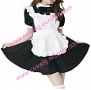 Sweet black cosplay Maid Costume (Ishida)