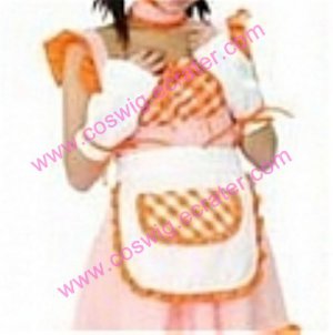 Lovely orange cospaly Maid costume (Luz)