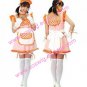 Lovely orange cospaly Maid costume (Luz)