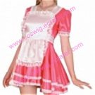 Sexy red satin Maid Costume (Mathilda)