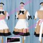 Lovely nude and white Maid Costume (Miriam)