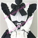 White and black cosplay Maid Costume (Quella)
