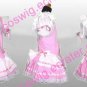 Pink and white cosplay Maid Costume (Ribbon)