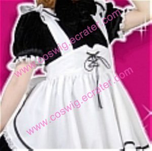 Lovely black cosplay Maid Costume (Valerie)