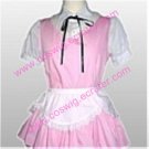 pink cosplay Waitress Maid Costume