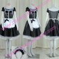 lovely black Satin Maid Costume (Wendy)