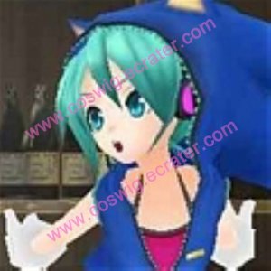 Miku Cosplay (Sonic) from Vocaloid