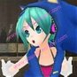 Miku Cosplay (Sonic) from Vocaloid