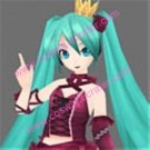 Miku Cosplay (Vintage Dress) from Project DIVA