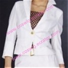 Fashion Office Uniform white Cheryl Cosplay Costume