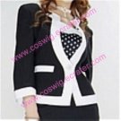 Office Uniform white black  Dale Cosplay Costume