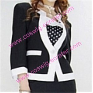 Office Uniform white black  Dale Cosplay Costume