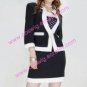Office Uniform white black  Dale Cosplay Costume
