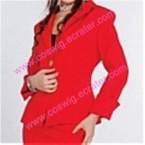 Office Uniform Red  Doreen Cosplay Costume