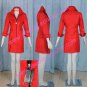 Office Uniform Red Freda Cosplay Costume