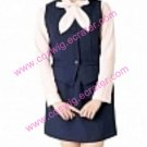Office Uniform blue Hannah Cosplay Costume