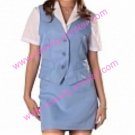 Office Uniform blue Miharu Cosplay Costume