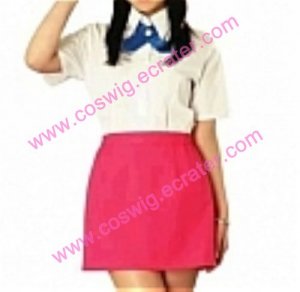 Office Uniform blue Nagase Cosplay Costume