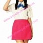 Office Uniform blue Nagase Cosplay Costume