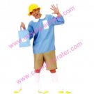 Blue Kidergarden School Uniform Cosplay boy Costume