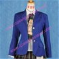 Blue and check skirt School Uniform Cosplay girl Costume