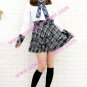 Lovely black School Uniform Cosplay girl Costume