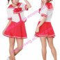 Short Sleeves AlisaRed School Uniform Cosplay Costume