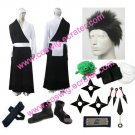 Naruto Danzo Cosplay Costume with wig set