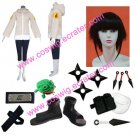 Naruto Hinata Hyuga Part I Deluxe Halloween Cosplay Costume with wig set