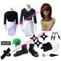 Naruto Rin Cosplay Costume with wig set