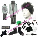Naruto Shino Cosplay Costume with wig set